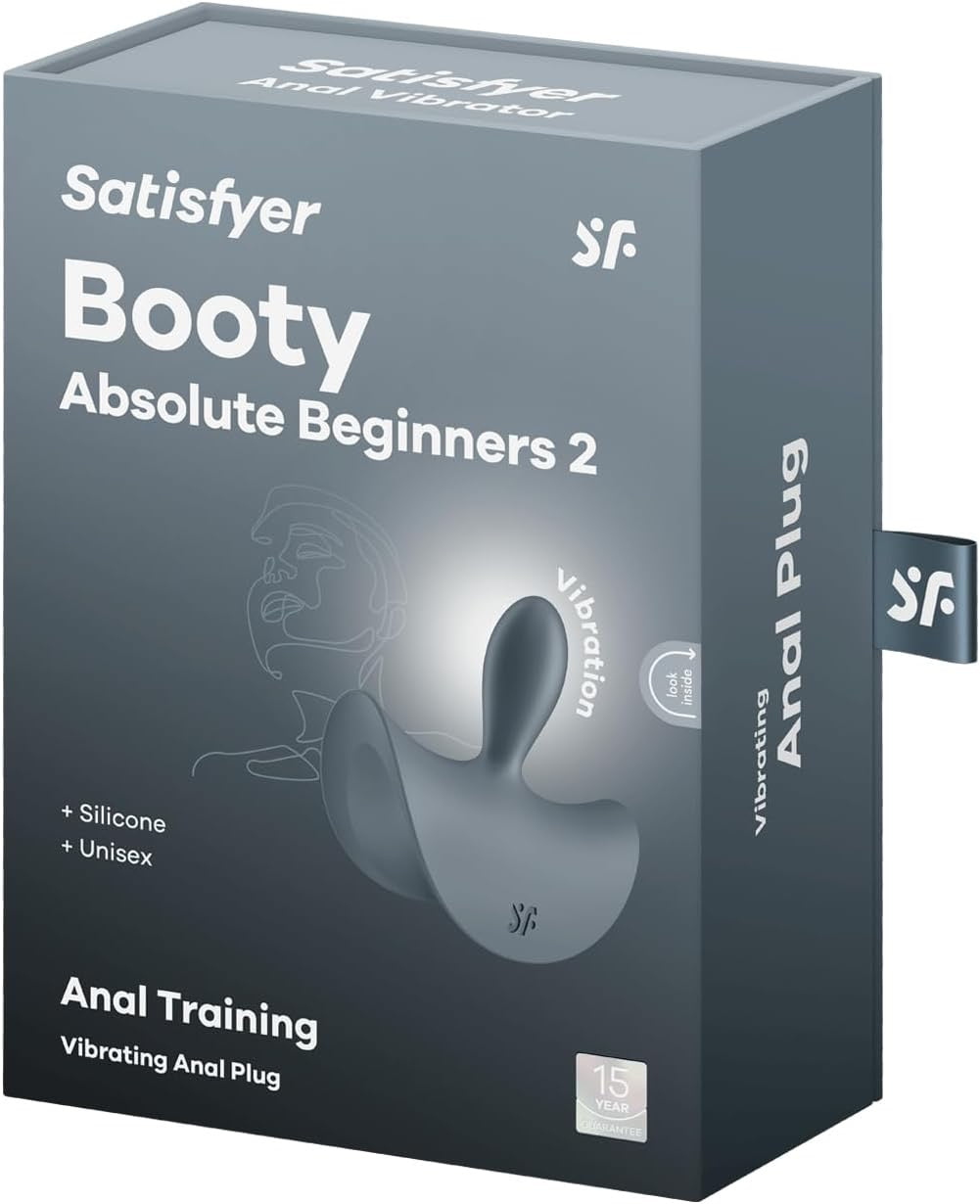 Booty Absolute Beginners 2 Vibrating Anal Plug by Satisfyer
