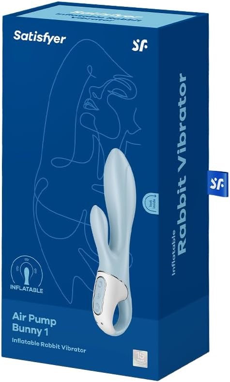 Air Pump Bunny 1 Inflatable Rabbit Vibrator by Satisfyer