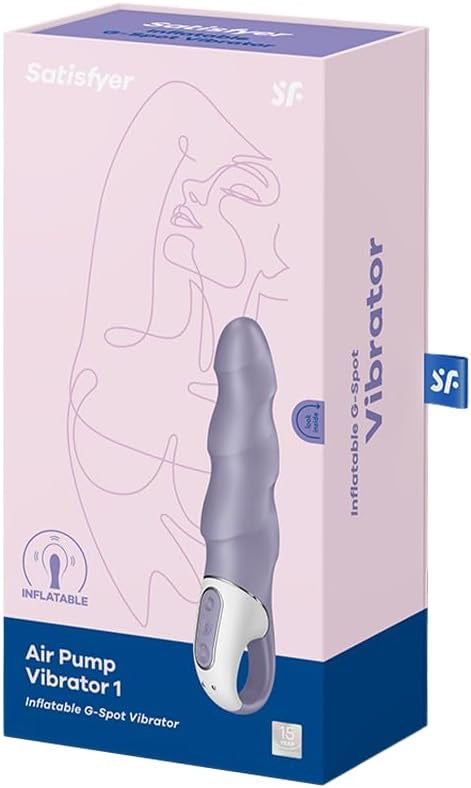 Air Pump Vibrator 1 Inflatable G-Spot Vibrator by Satisfyer