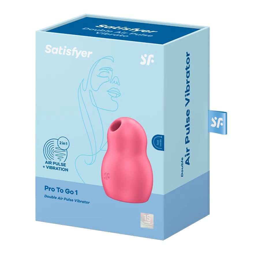 Pro To Go 1 Air Pulse Stimulator + Vibration by Satisfyer