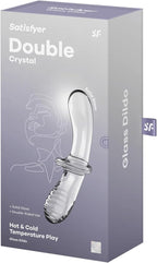 Double Crystal Glass Dildo by Satisfyer