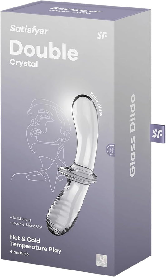Double Crystal Glass Dildo by Satisfyer