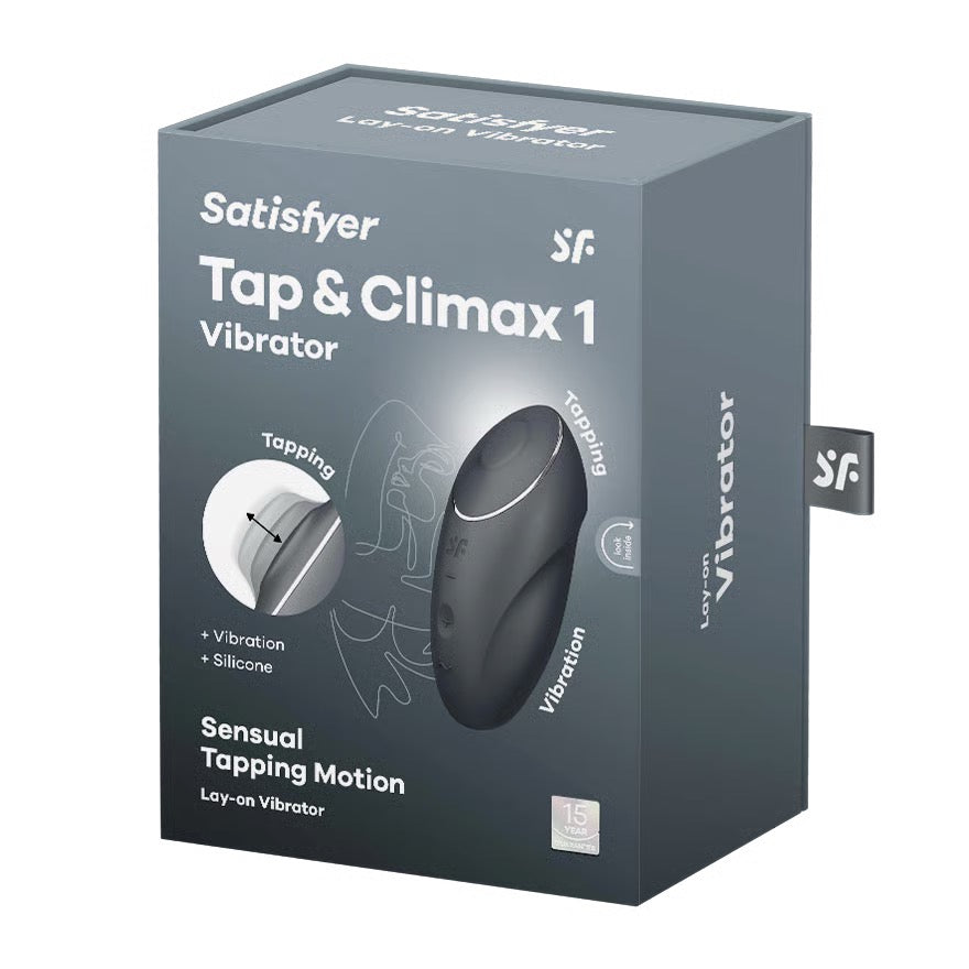 Tap & Climax Lay-On Vibrator by Satisfyer