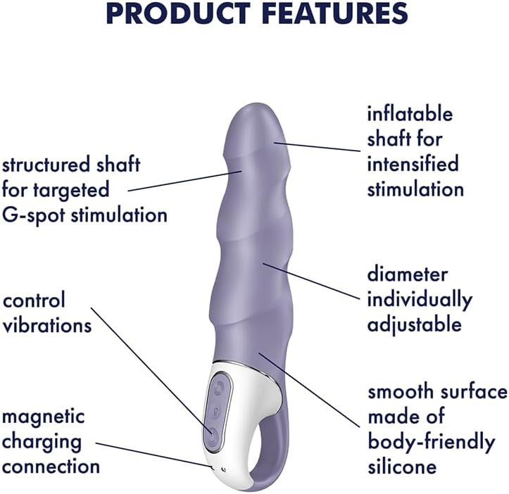 Air Pump Vibrator 1 Inflatable G-Spot Vibrator by Satisfyer
