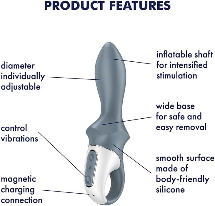 Air Pump Booty 1 by Satisfyer (Inflatable Anal Vibrator)