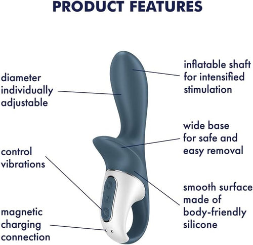 Air Pumo Booty 2 by Satisfyer (Inflatable Anal Vibrator)