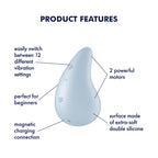 Dew Drop Lay-On Vibrator by Satisfyer