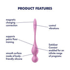 Love Birds 1 Vibrating Kegel Balls by Satisfyer