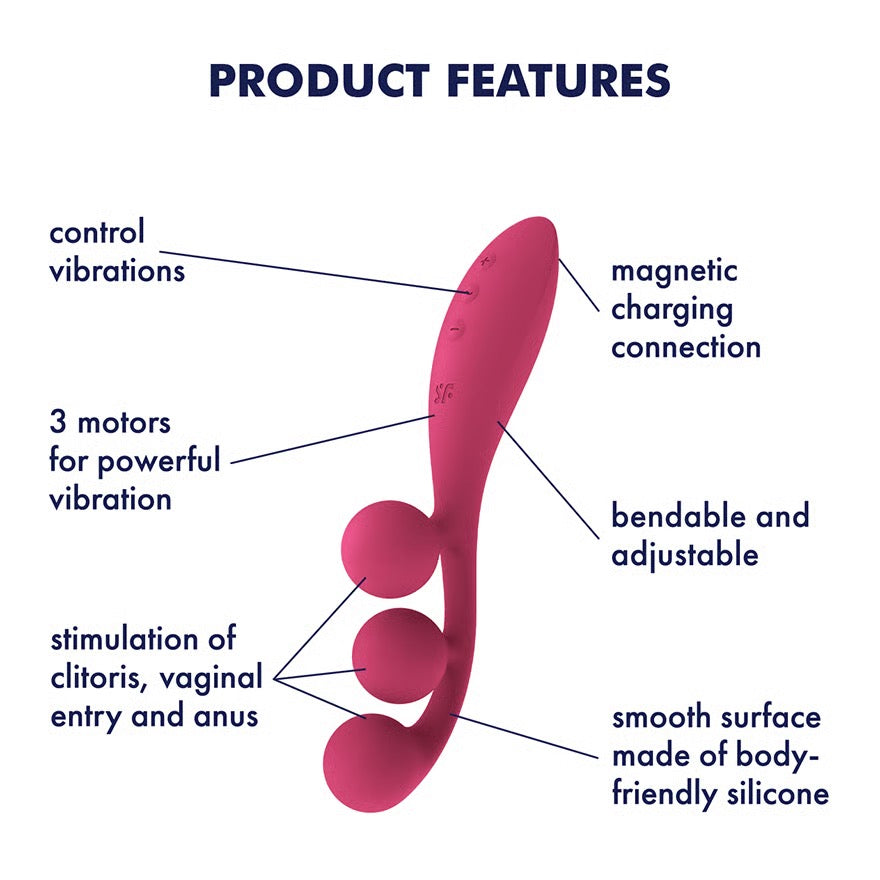 Tri Ball 1 Multi Vibrator by Satisfyer
