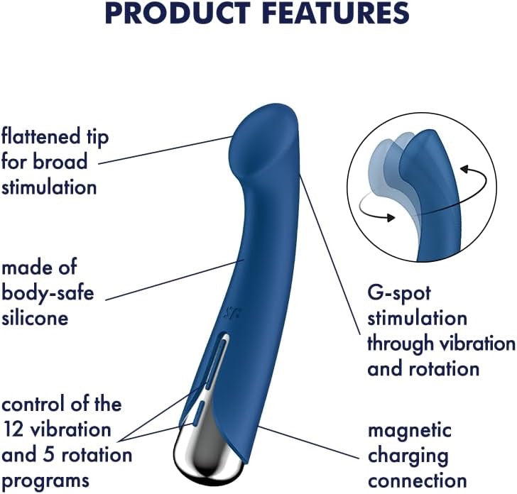 Spinning G-Spot 1 Rotating G-Spot Vibrator by Satisfyer