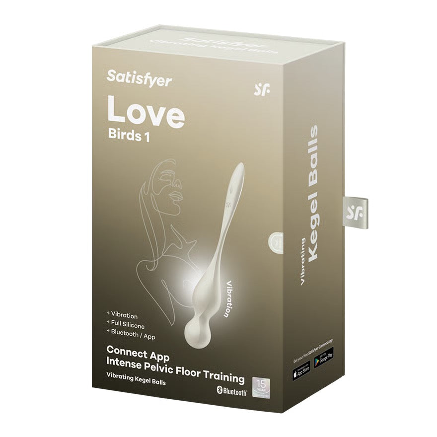 Love Birds 1 Vibrating Kegel Balls by Satisfyer