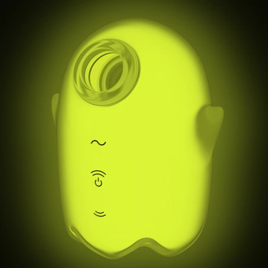 Glowing Ghost Double Air Pulse Vibrator by Satisfyer