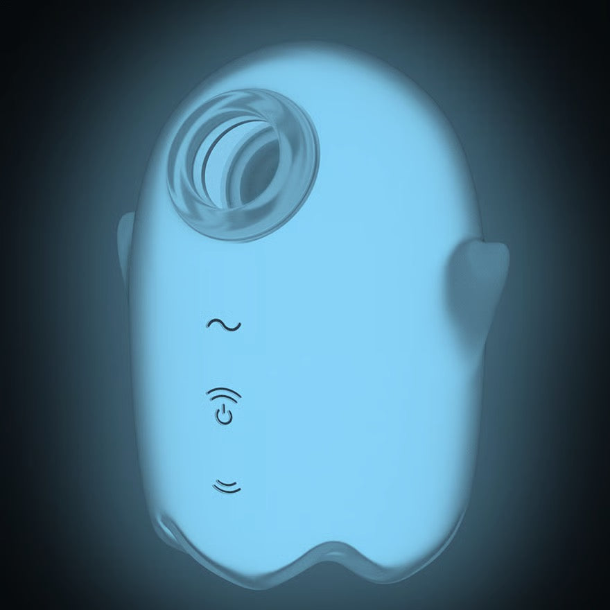 Glowing Ghost Double Air Pulse Vibrator by Satisfyer