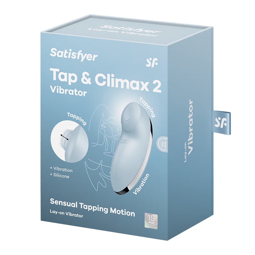 Tap & Climax 2 Lay-On Vibrator by Satisfyer