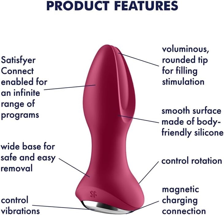 Rotator Plug 2+ Vibrator by Satisfyer