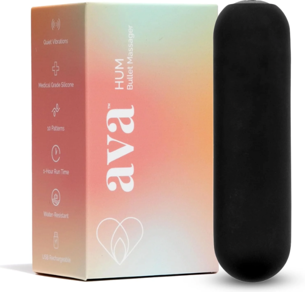 Ava Bullet HUM Massager Steamy Lit - The Steam Box Ava Bullet HUM Massager Steamy Lit - The Steam Box