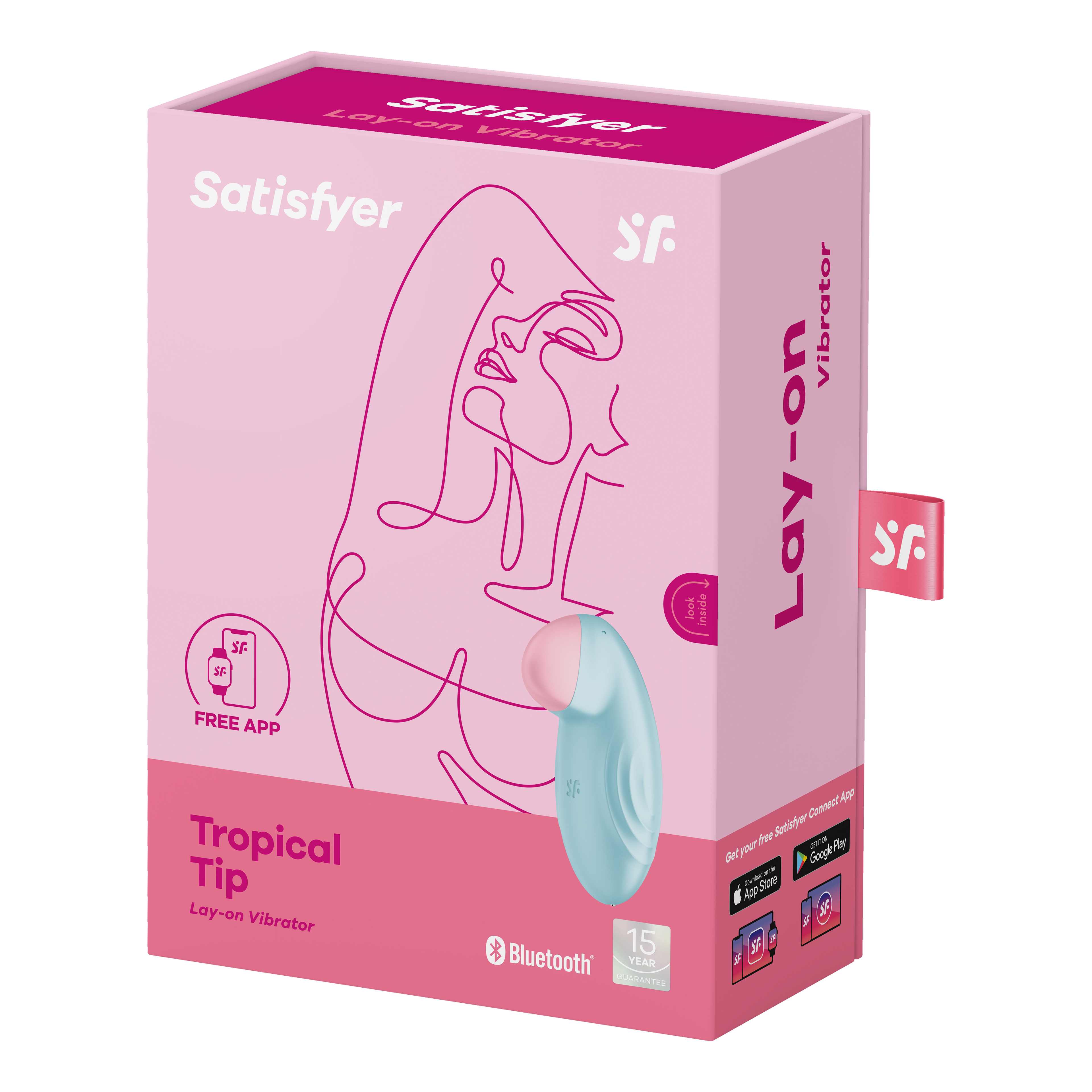 Tropical Tip Lay-On Vibrator by Satisfyer