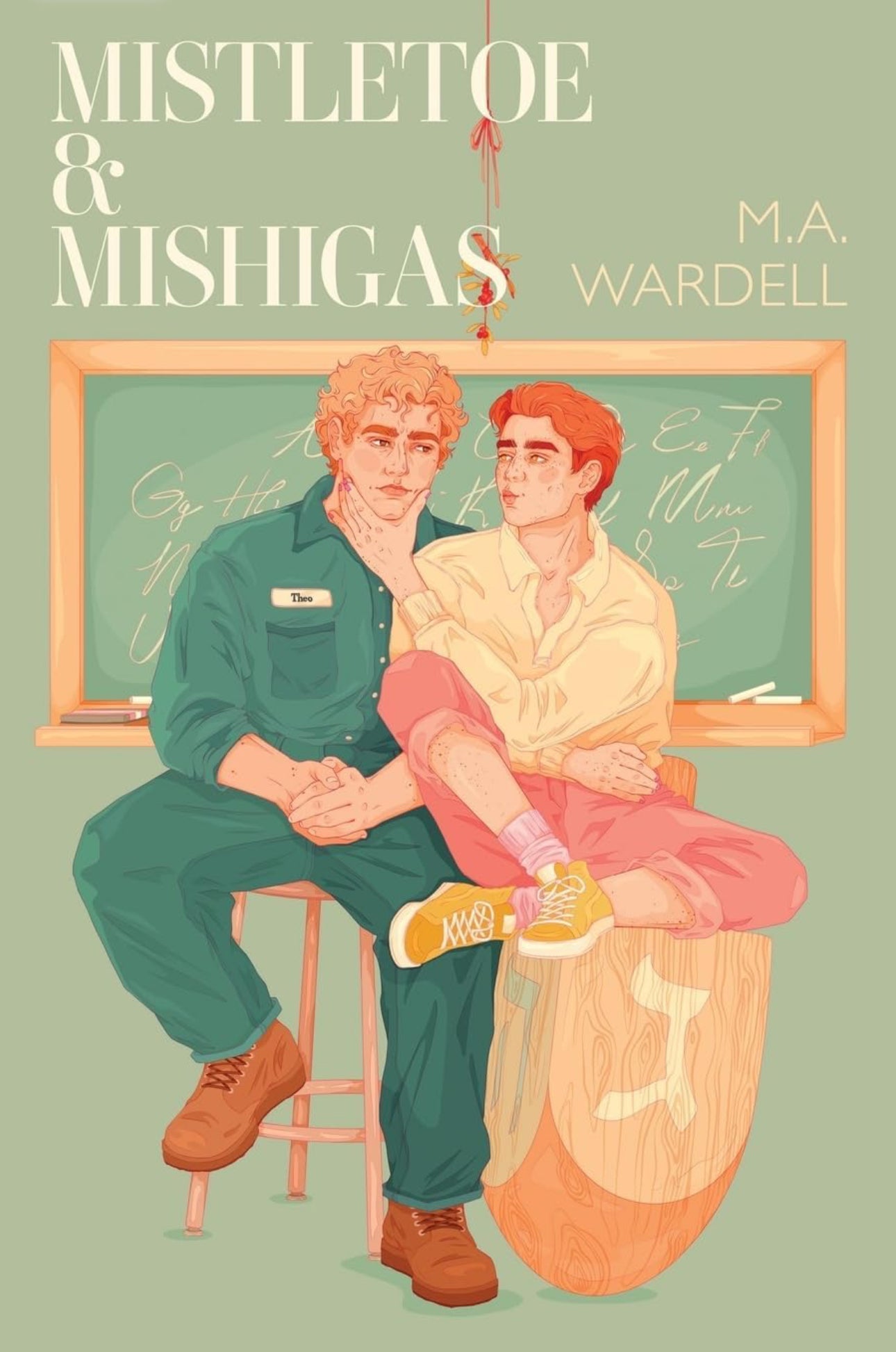 Mistletoe and Mishigas by MA Wardell