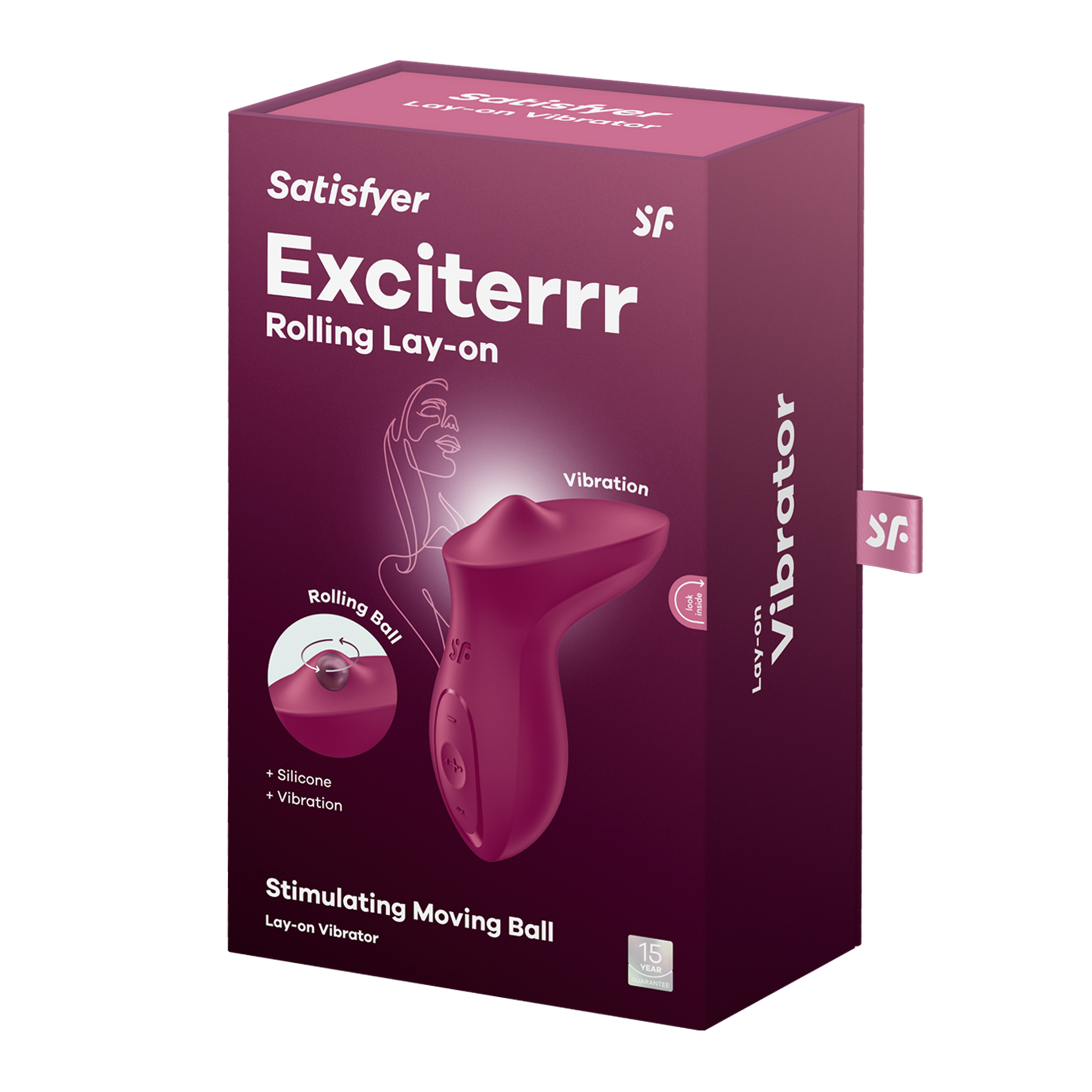 Exciterrr Polling Lay-on Vibrator by Satisfyer